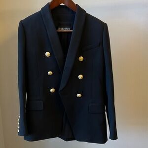 Balmain Women’s Coat Blazer Black